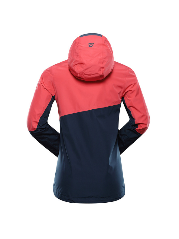 ALPINE PRO Ženska vodootporna jakna s ptx membranom ALPINE PRO NOREMA 3 calypso coral