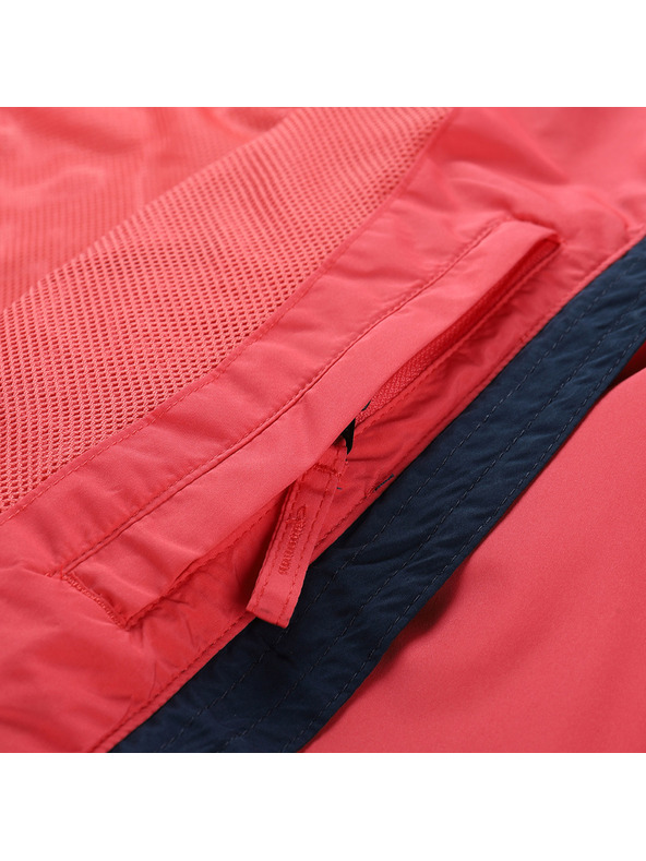 ALPINE PRO Ženska vodootporna jakna s ptx membranom ALPINE PRO NOREMA 3 calypso coral