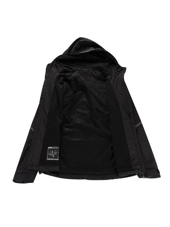 ALPINE PRO Ženska vodootporna jakna s ptx membranom ALPINE PRO NOREMA 2 black