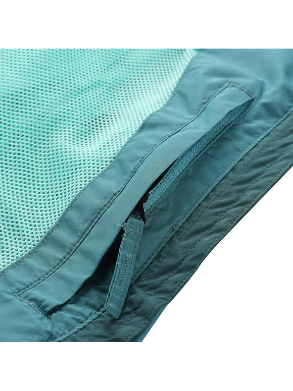 ALPINE PRO Ženska vodootporna jakna s ptx membranom ALPINE PRO NOREMA 3 teal