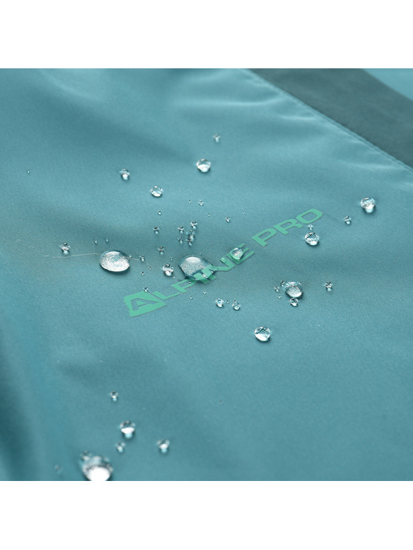 ALPINE PRO Ženska vodootporna jakna s ptx membranom ALPINE PRO NOREMA 3 teal