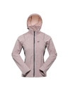 ALPINE PRO Ženska softshell jakna-prsluk s membranom 2u1 ALPINE PRO SPERTA 2 pale mauve