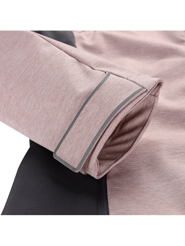 ALPINE PRO Ženska softshell jakna-prsluk s membranom 2u1 ALPINE PRO SPERTA 2 pale mauve