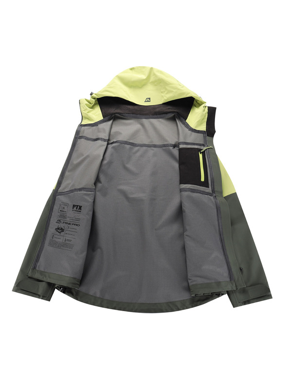 ALPINE PRO Ženska jakna s membranom ptx ALPINE PRO ZARRA 2 green oasis