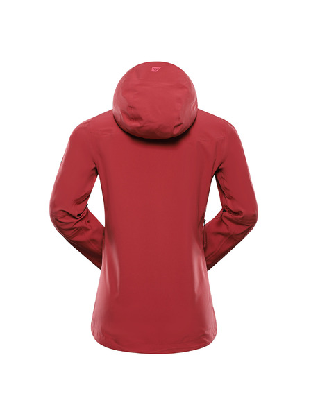 ALPINE PRO Ženska vodootporna jakna s ptx membranom ALPINE PRO ZARRA 2 cardinal