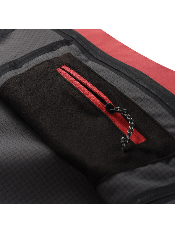 ALPINE PRO Ženska vodootporna jakna s ptx membranom ALPINE PRO ZARRA 2 cardinal