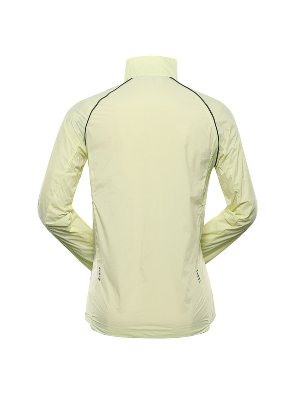 ALPINE PRO Ženska ultralaka jakna s nanotex aquapel tehnologijom ALPINE PRO SPINA 2 luminary green