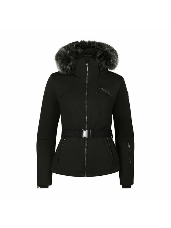 ALPINE PRO Ženska skijaška softshell jakna s membranom ALPINE PRO DOWELA 2 black