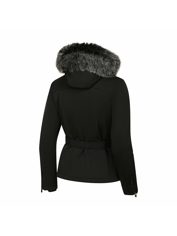 ALPINE PRO Ženska skijaška softshell jakna s membranom ALPINE PRO DOWELA 2 black