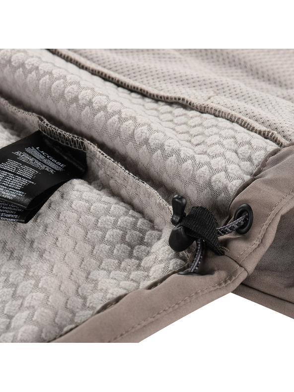 ALPINE PRO Ženska softshell jakna s membranom ALPINE PRO HOORA 2 driftwood