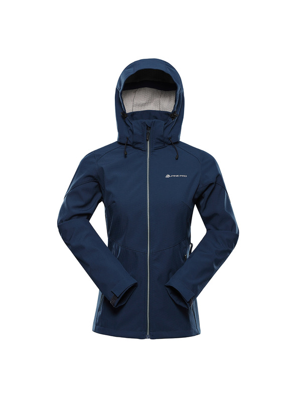 ALPINE PRO Ženska softshell jakna s membranom ALPINE PRO HOORA 2 blue wing teal