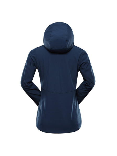 ALPINE PRO Ženska softshell jakna s membranom ALPINE PRO HOORA 2 blue wing teal
