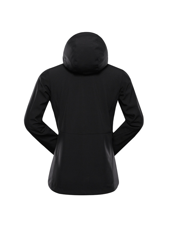 ALPINE PRO Ženska softshell jakna s membranom ALPINE PRO GEDERA black