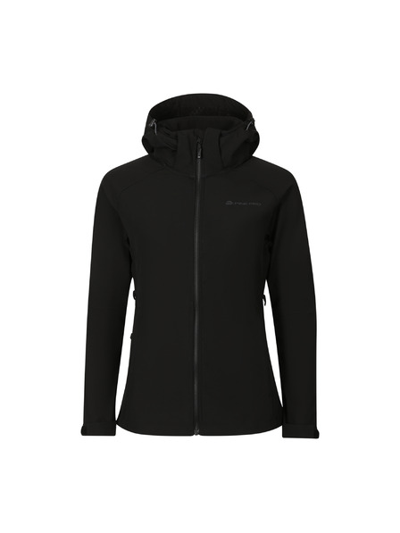 ALPINE PRO Ženska softshell jakna s membranom ALPINE PRO HOORA black