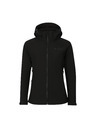 ALPINE PRO Ženska softshell jakna s membranom ALPINE PRO HOORA black
