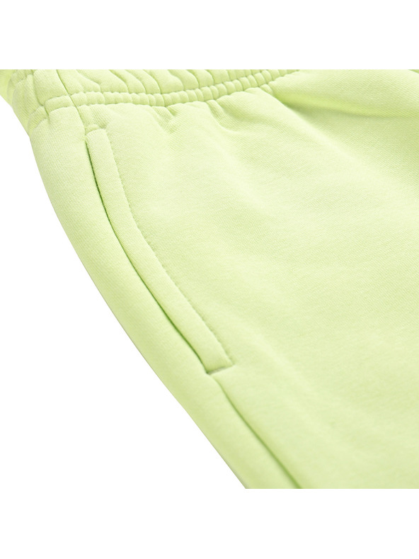 ALPINE PRO Ženske pamučne hlačice ALPINE PRO DAKKA luminary green