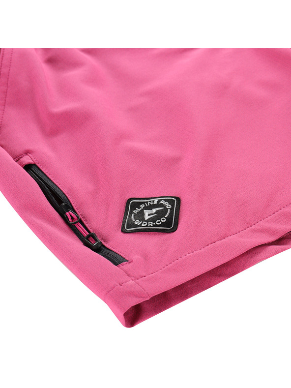 ALPINE PRO Ženske brzo sušive kratke hlače ALPINE PRO ZAMBA 4 fuchsia red