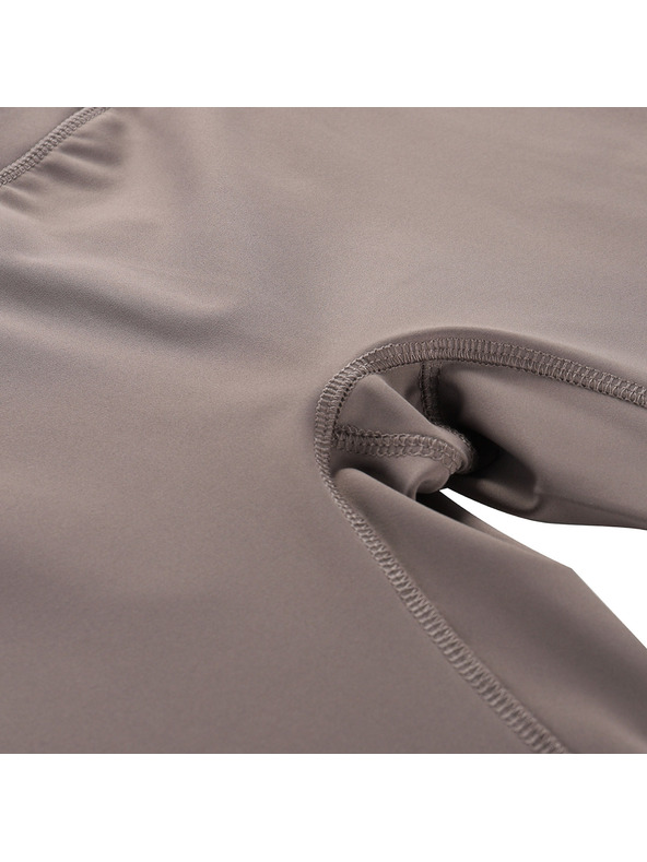 ALPINE PRO Ženske brzo sušeće tajice ALPINE PRO GARELA driftwood