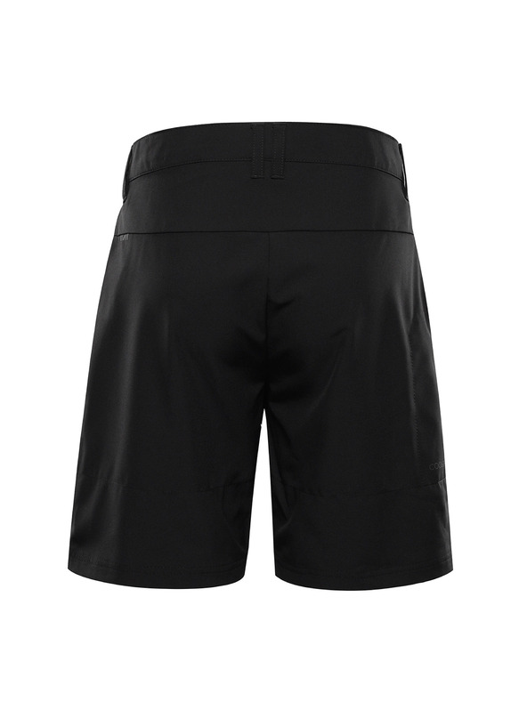 ALPINE PRO Ženske softshell kratke hlače ALPINE PRO BAKA 2 black