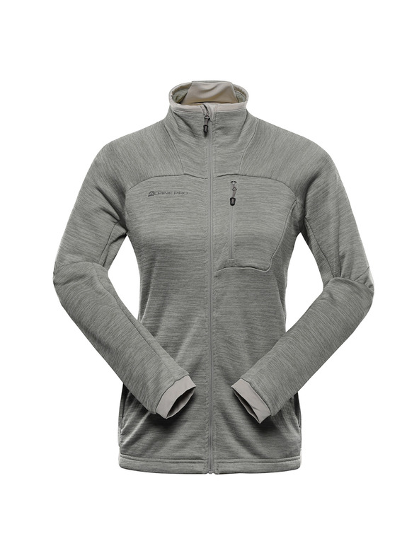 ALPINE PRO Ženska brzo sušeća majica s kapuljačom ALPINE PRO ONNECA 3 abbey stone