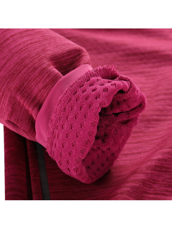 ALPINE PRO Ženska brzo sušeća majica s kapuljačom ALPINE PRO ONNECA 3 fuchsia red
