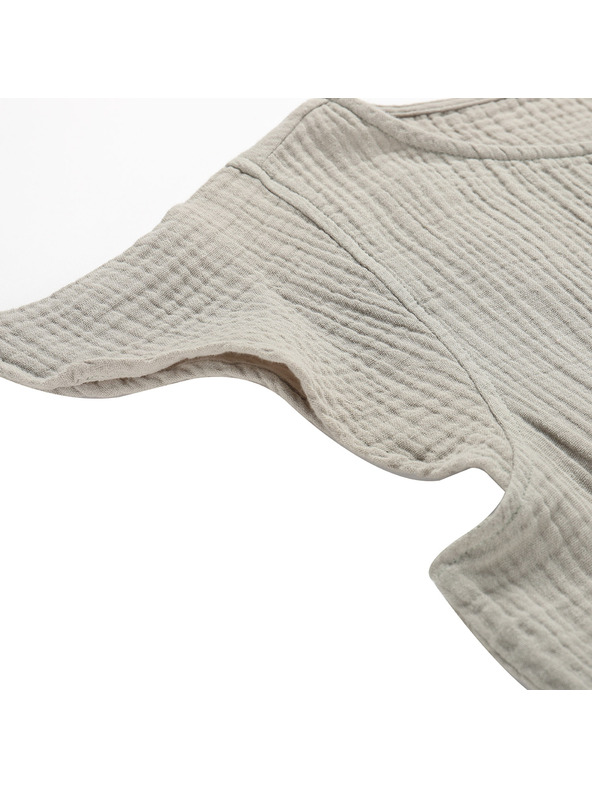 ALPINE PRO Ženska pamučna haljina ALPINE PRO AKESA abbey stone