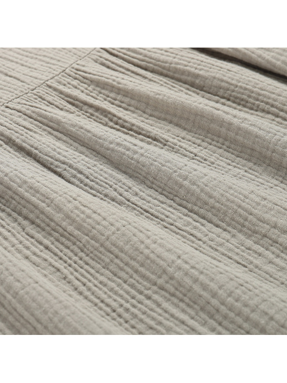 ALPINE PRO Ženska pamučna haljina ALPINE PRO AKESA abbey stone