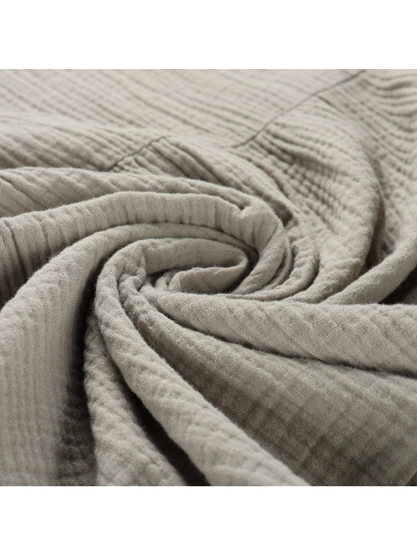 ALPINE PRO Ženska pamučna haljina ALPINE PRO AKESA abbey stone