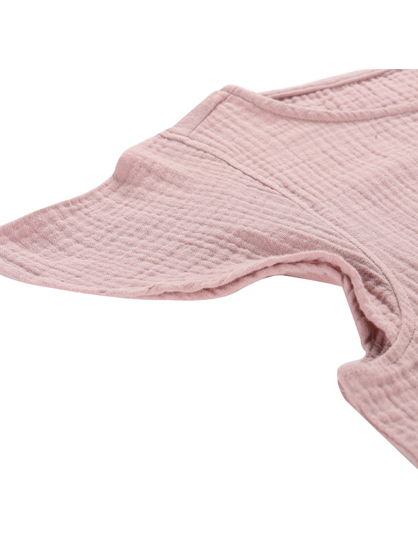 ALPINE PRO Ženska pamučna haljina ALPINE PRO AKESA pale mauve