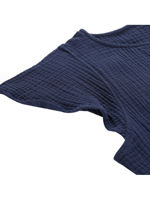 ALPINE PRO Ženska pamučna haljina ALPINE PRO AKESA moonlit ocean