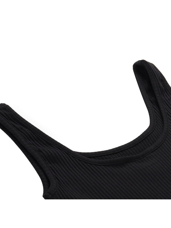 ALPINE PRO Ženska pamučna majica bez rukava ALPINE PRO OMINA black