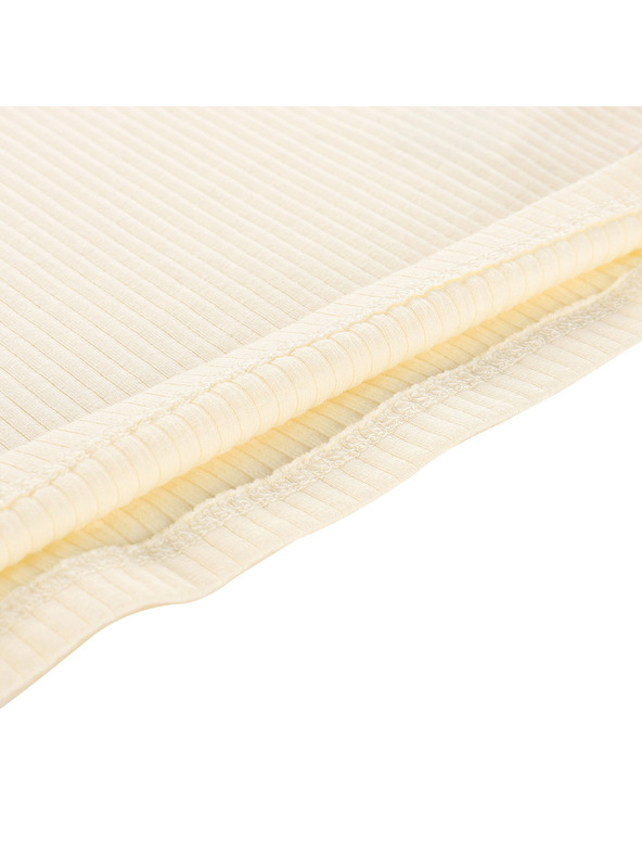 ALPINE PRO Ženska pamučna majica bez rukava ALPINE PRO OMINA cream