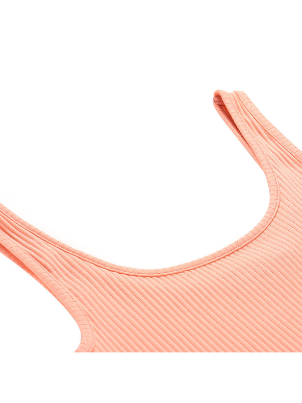 ALPINE PRO Ženska pamučna majica bez rukava ALPINE PRO OMINA apricot blush