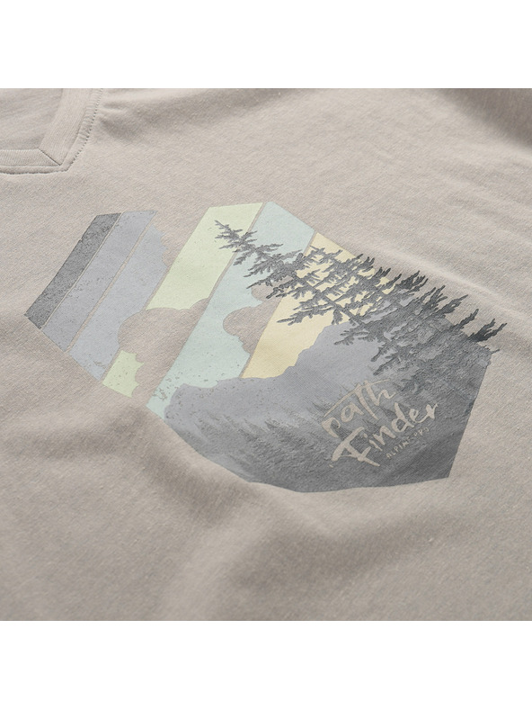 ALPINE PRO Ženska majica od materijala koji se ne gužva ALPINE PRO NOGERA dove varijanta pa