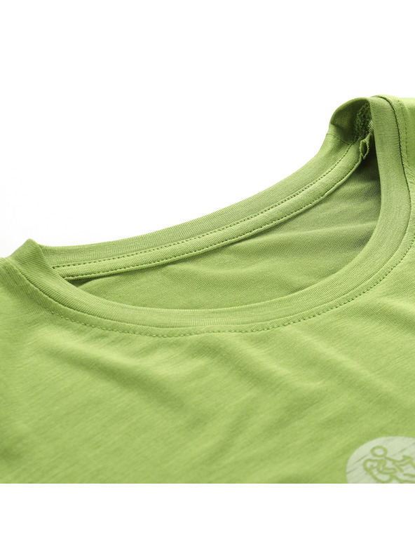 ALPINE PRO Ženska funkcionalna majica s antibakterijskom obradom ALPINE PRO LYORA peridot varijanta pa
