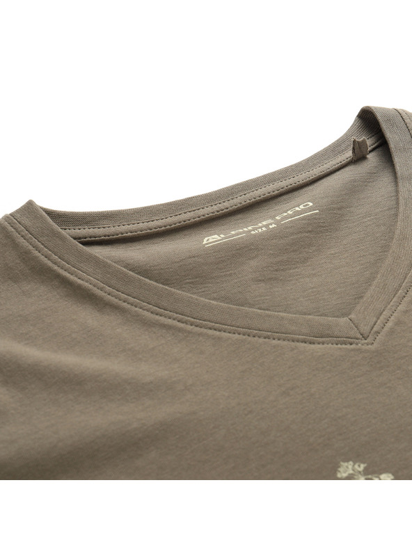 ALPINE PRO Ženska pamučna majica ALPINE PRO DORENA stone gray varijanta pa