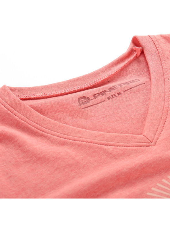 ALPINE PRO Ženska majica od materijala koji se ne gužva ALPINE PRO NOGERA apricot blush varijanta pb