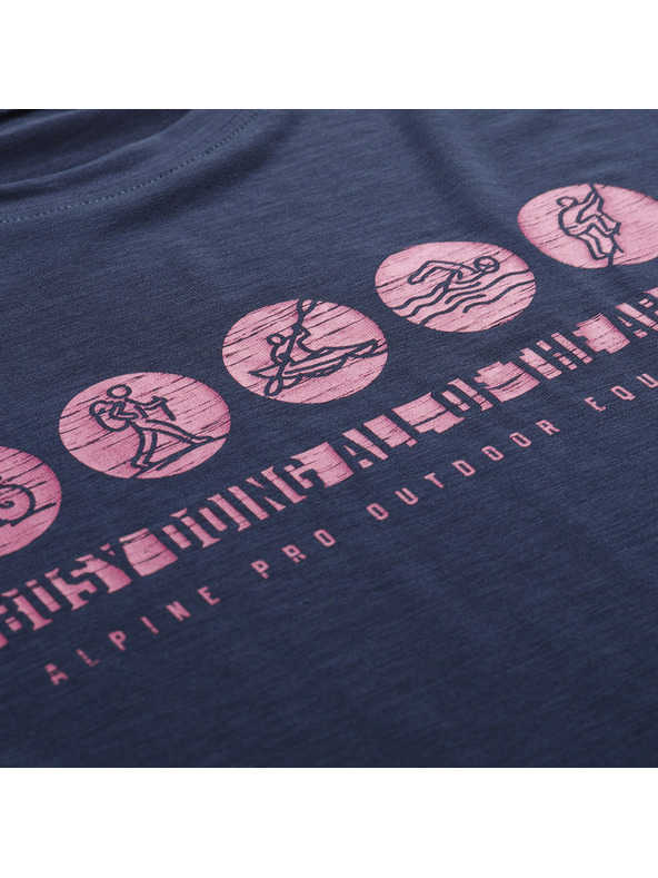ALPINE PRO Ženska funkcionalna majica s antibakterijskom obradom ALPINE PRO LYORA moonlit ocean varijanta pa