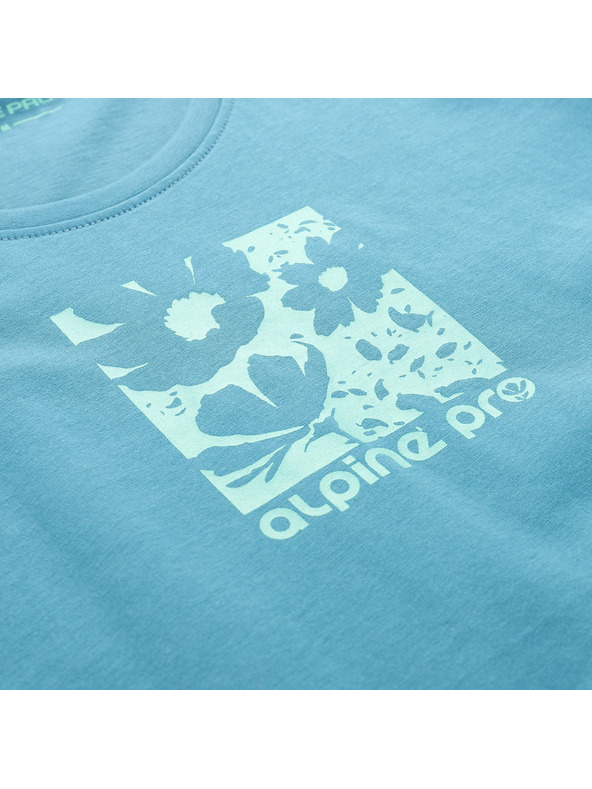 ALPINE PRO Ženska majica od organske pamuke ALPINE PRO TERMESA 3 storm blue varijanta pb