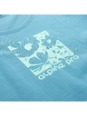 ALPINE PRO Ženska majica od organske pamuke ALPINE PRO TERMESA 3 storm blue varijanta pb