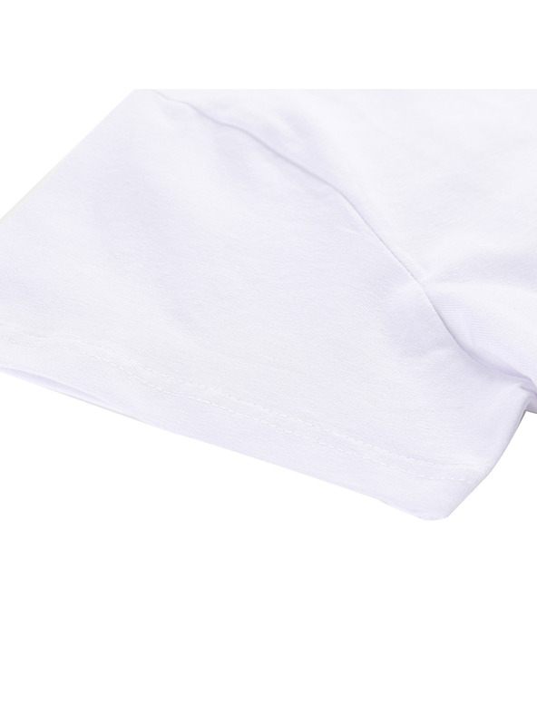 ALPINE PRO Ženska pamučna majica ALPINE PRO DORGA white varijanta pa