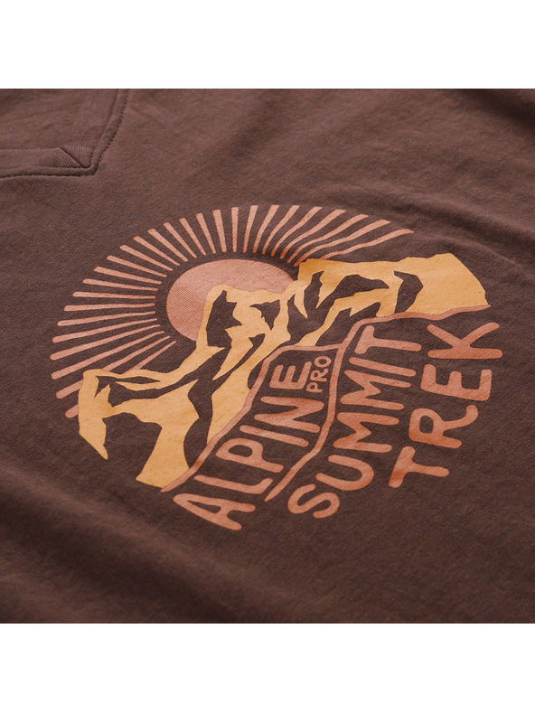 ALPINE PRO Ženska majica od materijala koji se ne gužva ALPINE PRO NOGERA obsidian varijanta pb