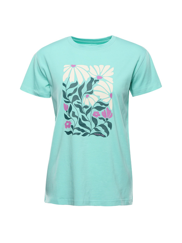 ALPINE PRO Ženska pamučna majica ALPINE PRO DORGA beveled glass varijanta pa