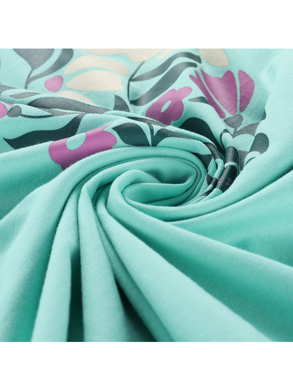 ALPINE PRO Ženska pamučna majica ALPINE PRO DORGA beveled glass varijanta pa