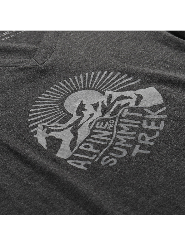 ALPINE PRO Ženska majica od materijala koji se ne gužva ALPINE PRO NOGERA black varijanta pb