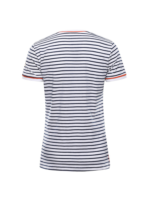 ALPINE PRO Ženska pamučna majica s promjenjivim printom ALPINE PRO NAMORA moonlit ocean