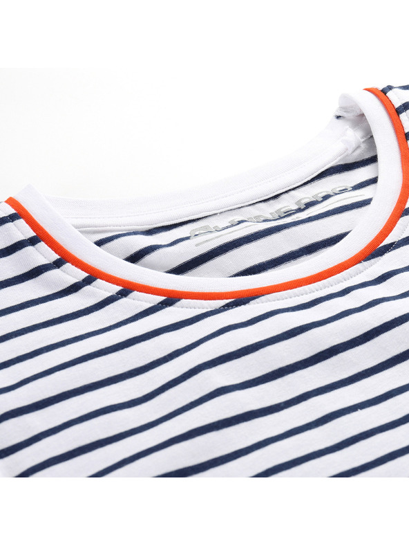 ALPINE PRO Ženska pamučna majica s promjenjivim printom ALPINE PRO NAMORA moonlit ocean