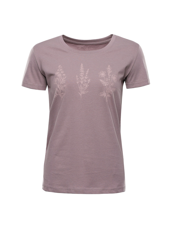 ALPINE PRO Ženska majica od organske pamuke ALPINE PRO TERMESA 3 quail varijanta pa