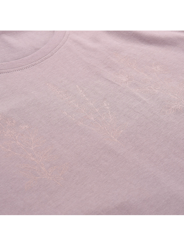 ALPINE PRO Ženska majica od organske pamuke ALPINE PRO TERMESA 3 quail varijanta pa