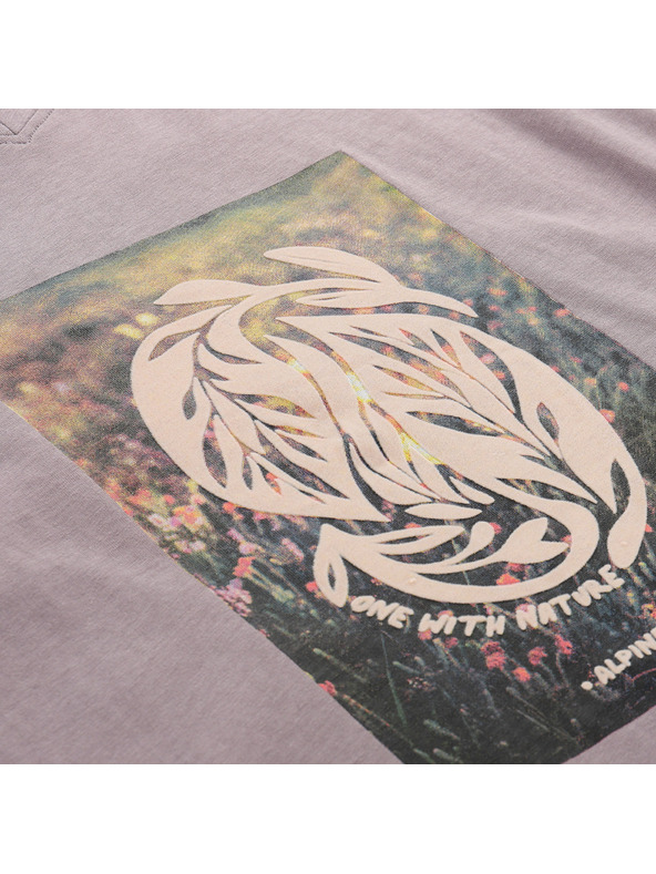 ALPINE PRO Ženska pamučna majica ALPINE PRO DORENA quail varijanta pc